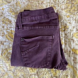 James Jeans Twiggy in plum color
